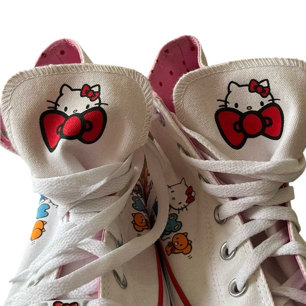 CONVERSE Chuck Taylor Hello Kitty‎ All-Star High Tops - Picture 9 of 12
